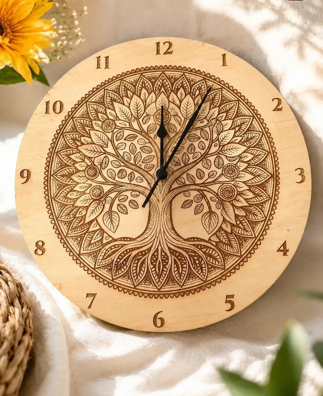 Reloj de Madera